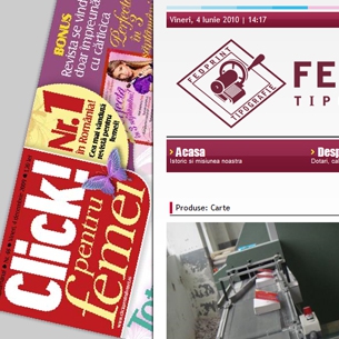 Fedprint - creare site tipografie